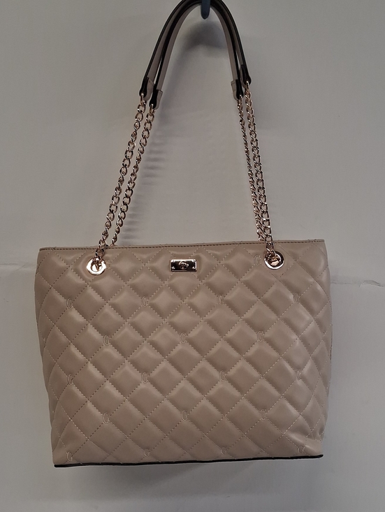 Guess Handbags - NWT Womens GUESS Ramona Bag, Color- Latte With Gold Hardware